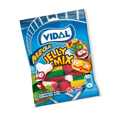 Golosinas Vidal Mega Jelly Mix