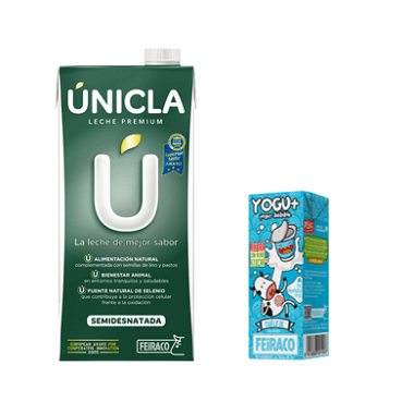 Feiraco Únicla Leche Premium | Yogu+ Yogur Bebile