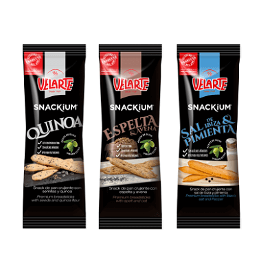 Snackium - Espelta | Quinoa | Sal & Pimienta