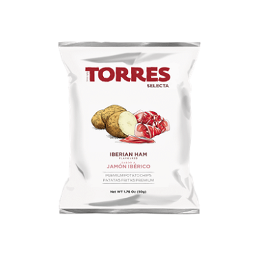 Patatas Torres Selecta Jamón ibérico