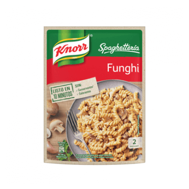 Knorr Spaghetteria - Pasta con Salsa Funghi