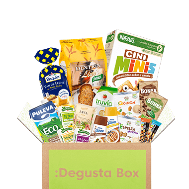 Hazte con tu caja sorpresa de Degustabox