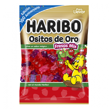 Haribo Ositos de Oro Fresas Mix