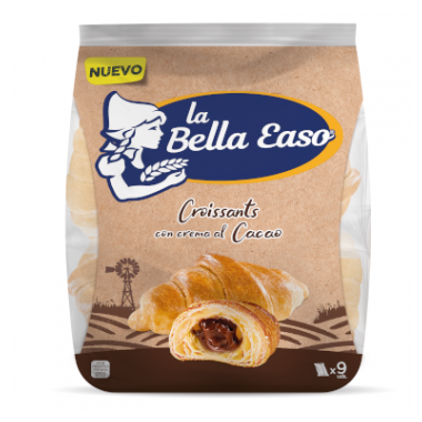 La Bella Easo Croissants con crema al cacao