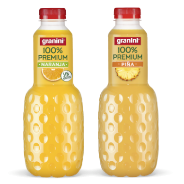 Granini Naranja 100% premium/ Piña 100% premium