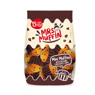 Mrs. Muffin Mini muffins pepitas chocolate