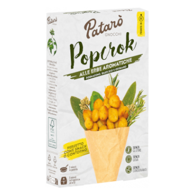 Patarò Gnocchi PopCrok - con hierbas aromáticas