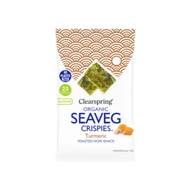 Organic Seaveg Crispies - Turmeric
