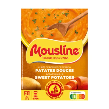 Puré de boniato y patata