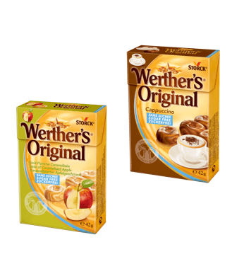 Werther's Original Pomme-Caramélisée et Cappuccino
