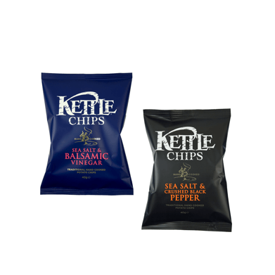 Kettle® Chips Chips Vinaigre Balsamique et Poivre Noir