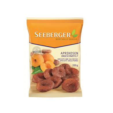 Seeberger Abricots non sulfurisés Seeberger