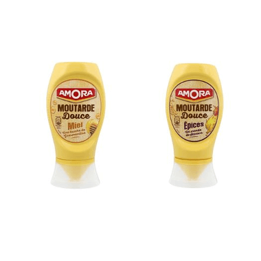 Moutarde douces au miel ou aux épices
