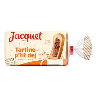 Jacquet Tartine Ptit Dej Briochée