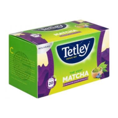 Tetley Thé Vert Matcha Myrtille