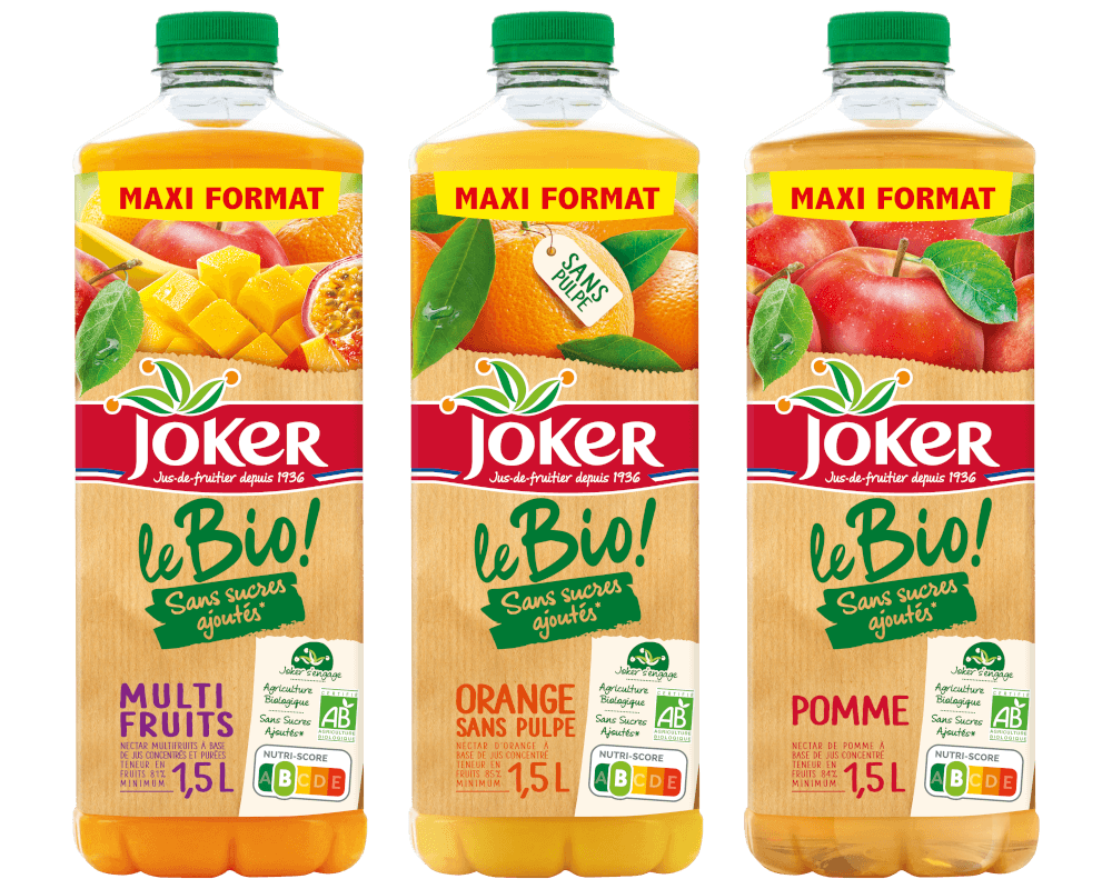 Joker le Bio Multifruits 1L