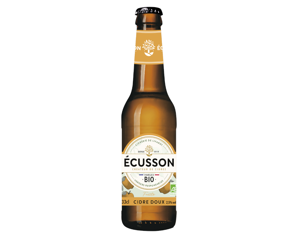 Ecusson Cidre Bio Doux