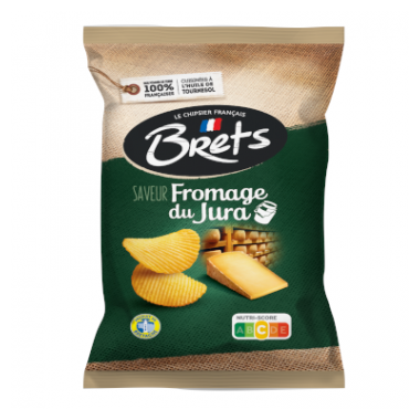 Brets Chips saveur Fromage du Jura