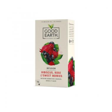 Good Earth Hibiscus, Rose et Fruits Rouges