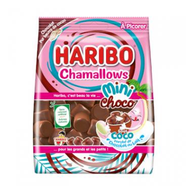 Haribo Mini Chamallows choco goût Coco