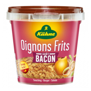 Kühne Oignons Frits goût Bacon