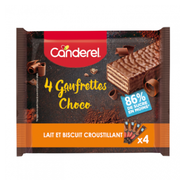 Canderel Gaufrettes Choco