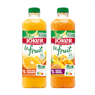 Joker Le Fruit Orange sans pulpe / Multifruits