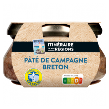Itinéraire de nos Régions Pâté de campagne breton au sel de Guérande (Label Rouge)