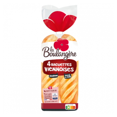 4 Baguettes Viennoises