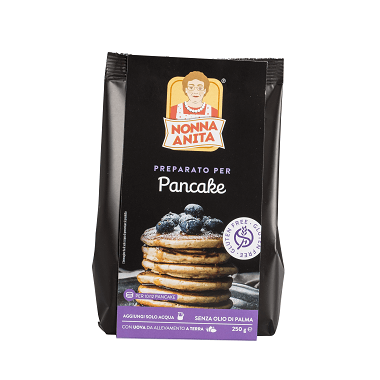Nonna Anita Preparato per Pancake in polvere – 250 g (BOX B)
