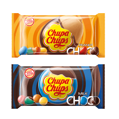 Chupa Chups Choco Milk & Choco Peanut