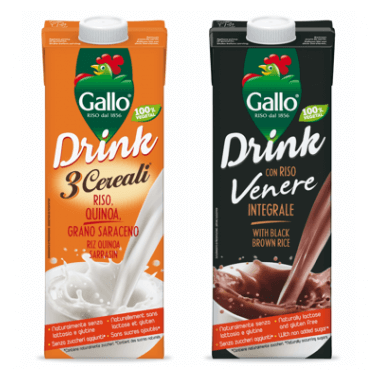 Riso Gallo Drink Venere e Drink 3 Cereali