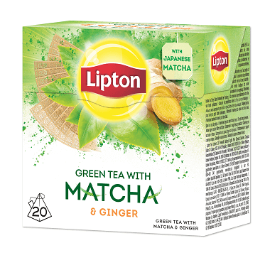 Lipton Tè Verde con Matcha e Zenzero