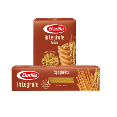 Barilla Integrale Fusilli e Spaghetti Integrali