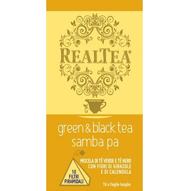 RealTea Green & Black Tea Samba Pa