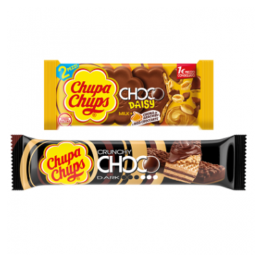 Chupa Chups Daisy & Choco Crunchy Dark