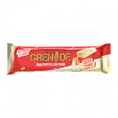 GRENADE bar White Chocolate Salted Peanut 60g