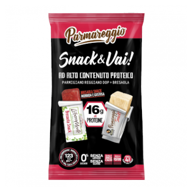 Parmareggio Snack&Vai! Snack&Vai! ad alto contenuto proteico