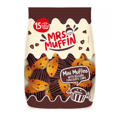 MRS. MUFFIN mini muffins pepitas chocolate