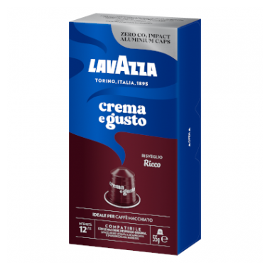 Capsule Lavazza compatibili con macchine Nespresso* Original – Crema e Gusto Ricco