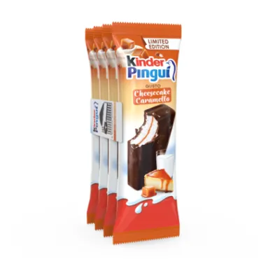 Kinder Pinguì Cheesecake Caramello